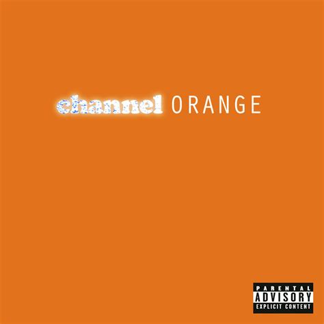 chanel ornage|channel orange by frank ocean.